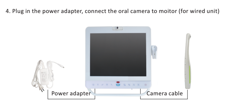 intraoral camera with montior