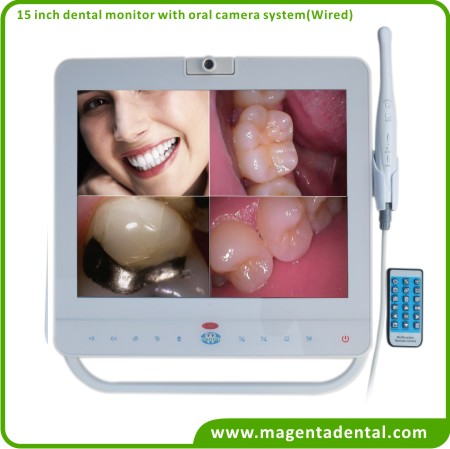Dental moitor with oral camera system