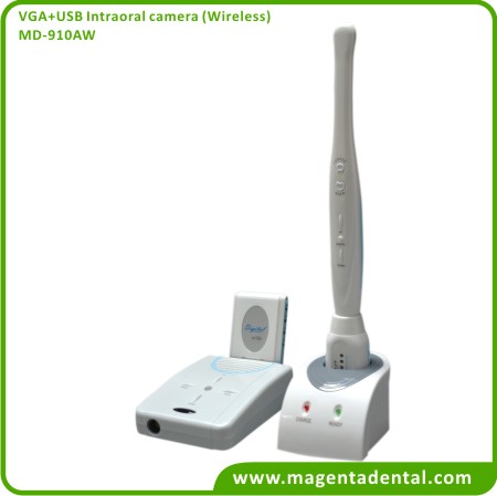 Wireless dental camera for monitor and windows system