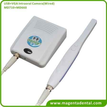 MD710+MD660[Wired] VGA+USB CCD dental camera